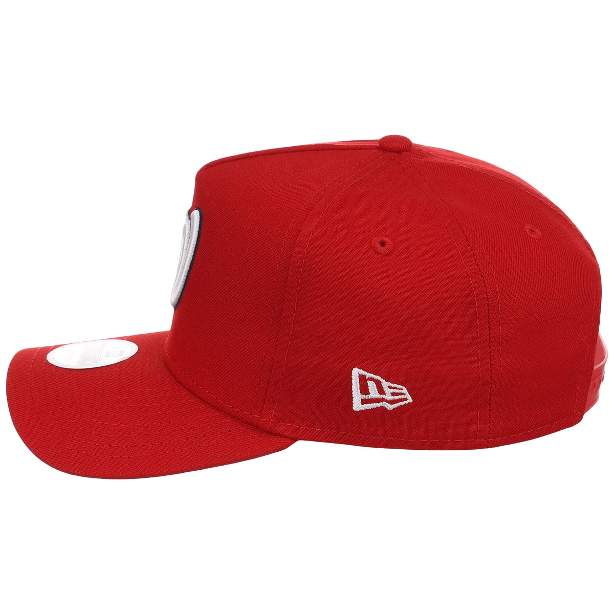 Washington Nationals Women's New Era 9FORTY OTC A-Frame detail view