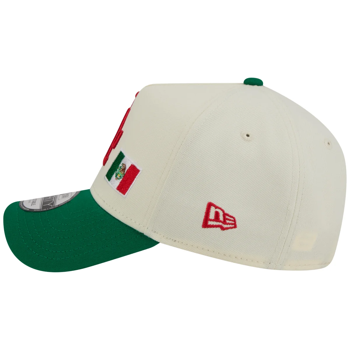Los Angeles Dodgers Los Angeles Crown the City - MX Flag - Chrome/Green New Era 9FORTY detail view