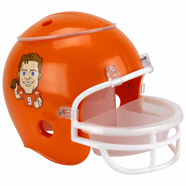 Joe Burrow #9 Cincinnati Bengals NFLPA Snack Helmet (incl. Team Sticker-Set) view 2