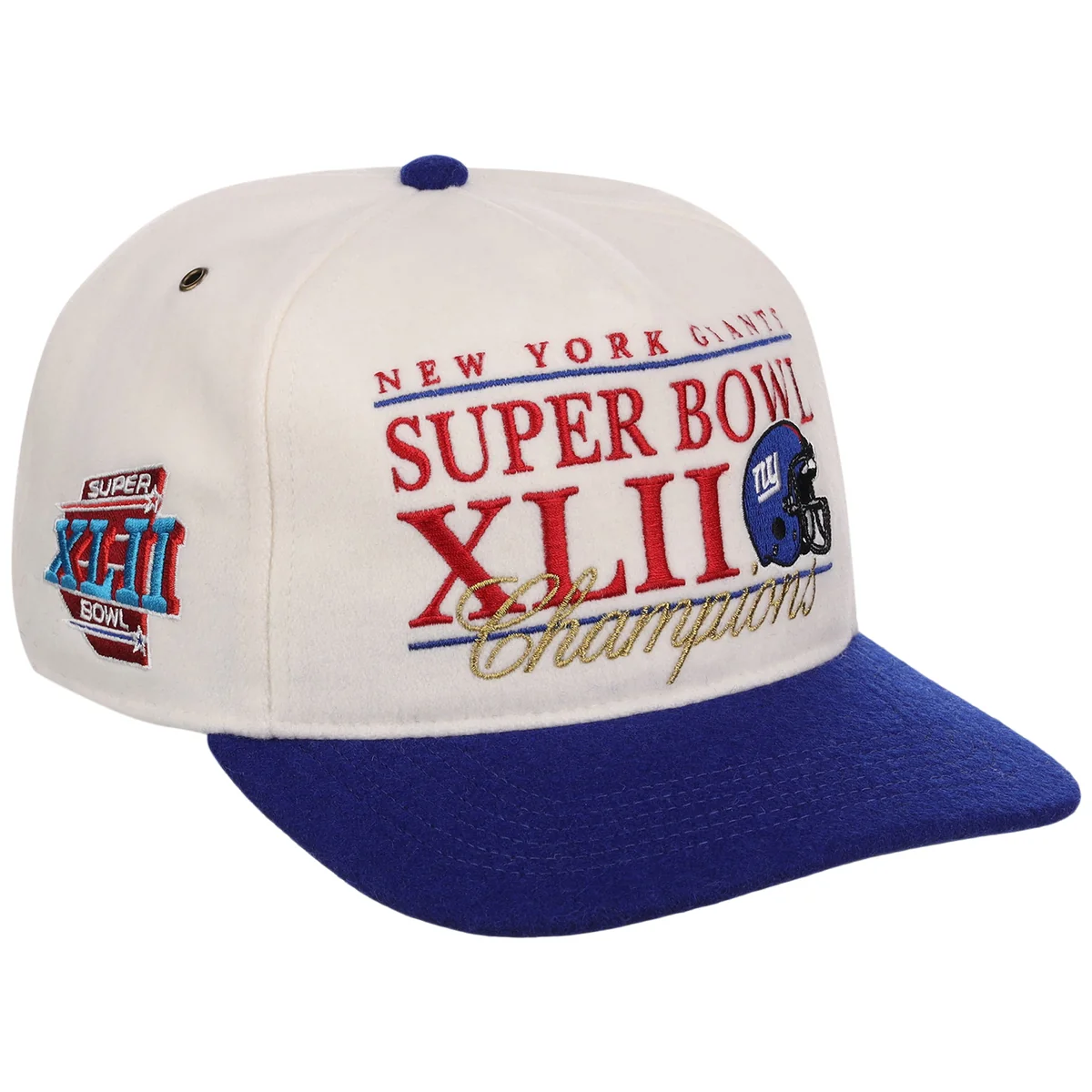 New York Giants SB XLII Champs '47 Hitch front view