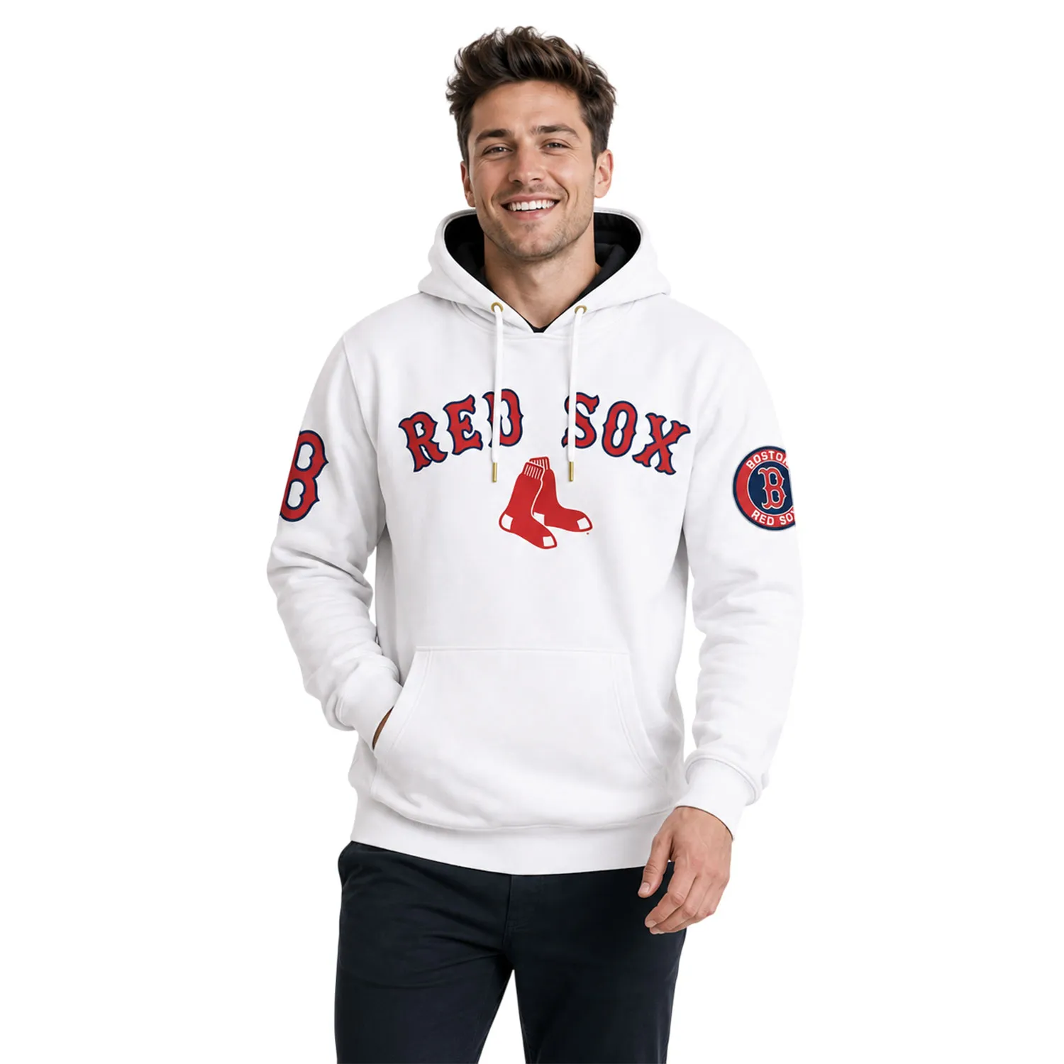 Boston Red Sox Pullover Hoodie Custom – Exclusive Fan Style