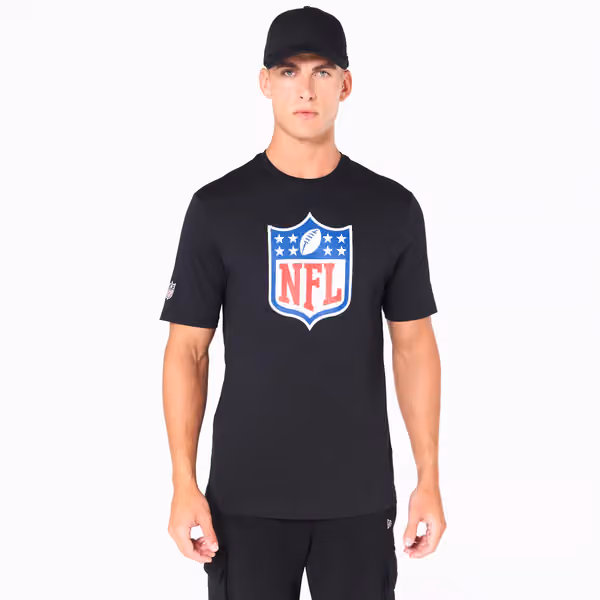 NFL Shield Team Logo New Era NFL T-Shirt Black view 1