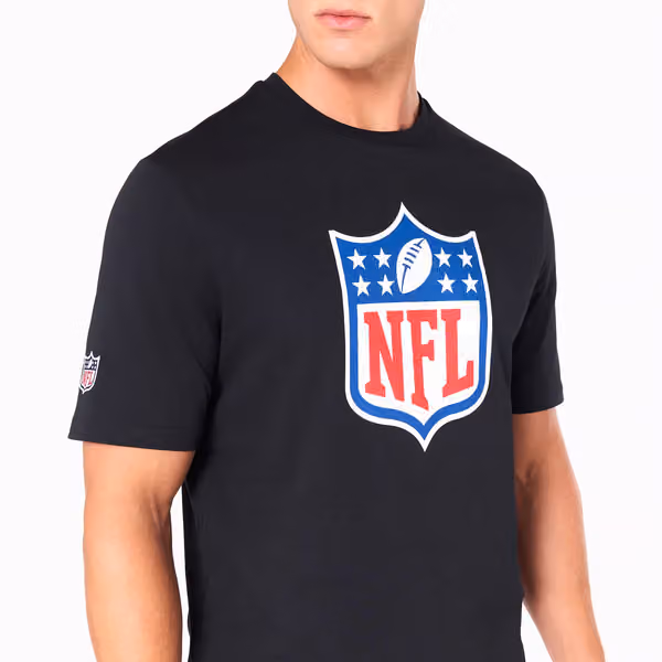 NFL Shield Team Logo New Era NFL T-Shirt Black view 5