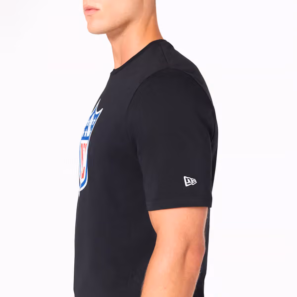 NFL Shield Team Logo New Era NFL T-Shirt Black view 4