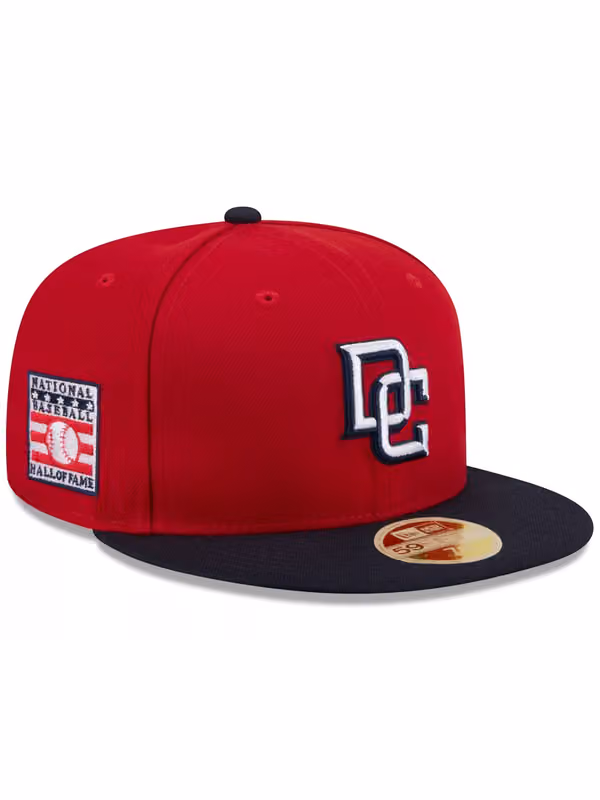 Washington Nationals 2026 MLB Hall of Fame 59FIFTY Fitted Cap Red product photo