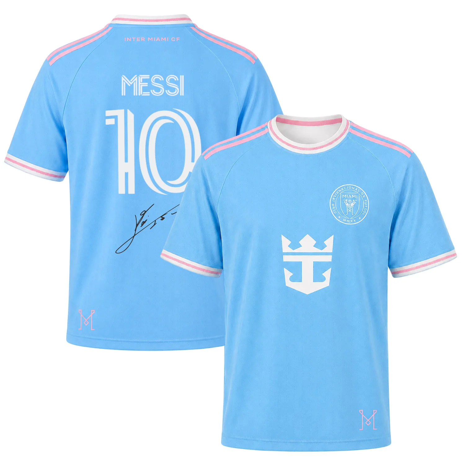 Lionel Messi 10 Miami Blue Jersey – Vibrant Custom Name & Number