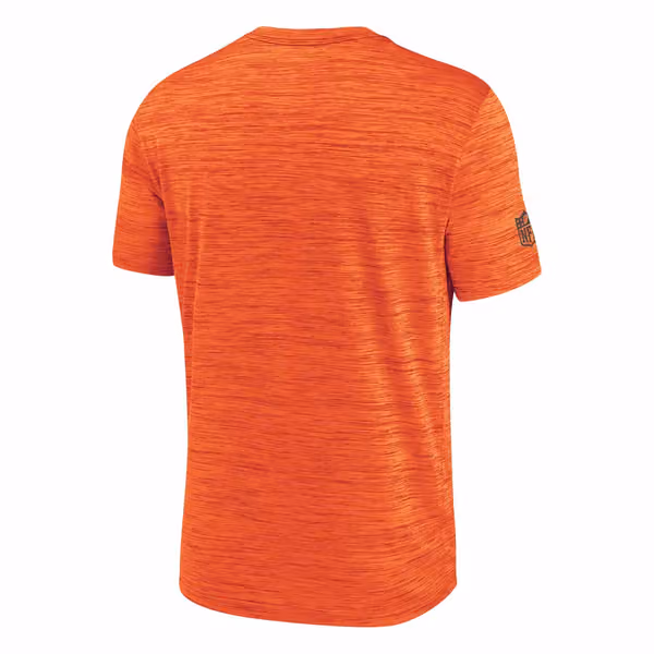 Cleveland Browns 2025 NFL Sideline Nike Velocity Performance T-Shirt Orange view 3