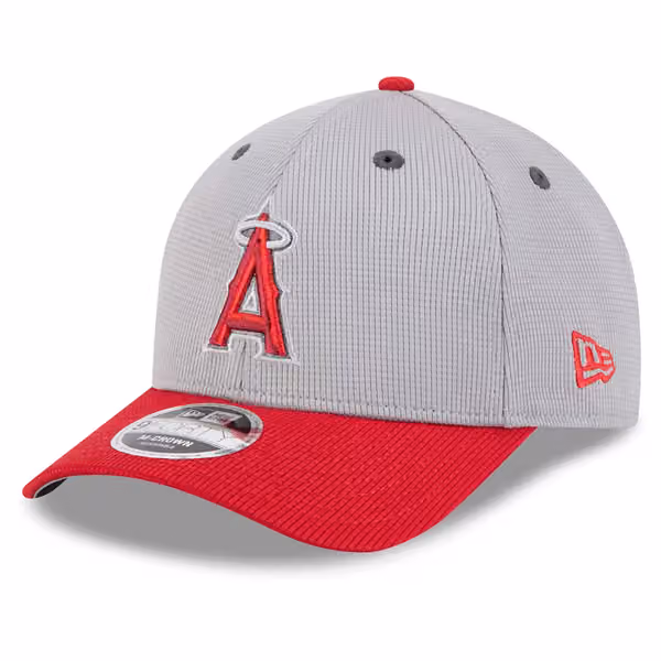 Los Angeles Angels Colorway 2025 MLB Batting Practice 9FORTY M-Crown Snapback Cap Gray product photo