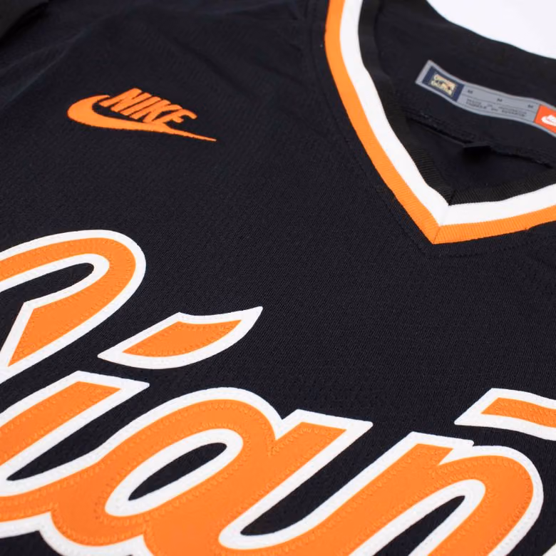 San Francisco Giants Cooperstown Limited MLB Jersey Black view 3