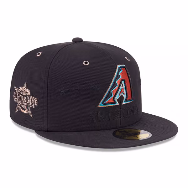 Arizona Diamondbacks 2026 MLB All-Star Game 59FIFTY Fitted Cap Black product photo