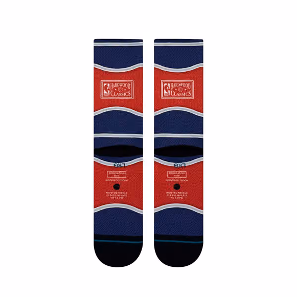 Golden State Warriors Classic Mini Ball Stance Crew Socks view 3