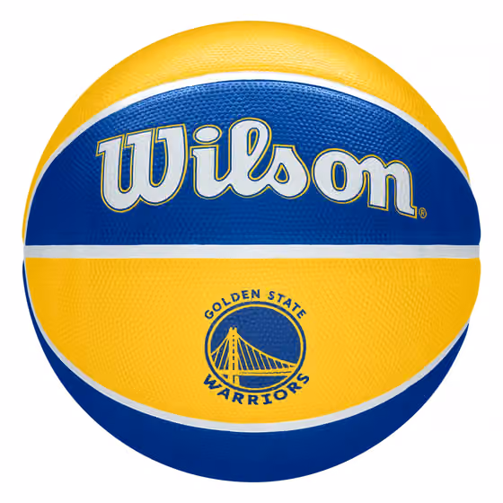 Golden State Warriors Team Tribute Wilson NBA Basketball (Size 7) view 1