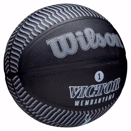 Victor Wembanyama San Antonio Spurs NBA Icon Outdoor Basketball (Size 7) view 5