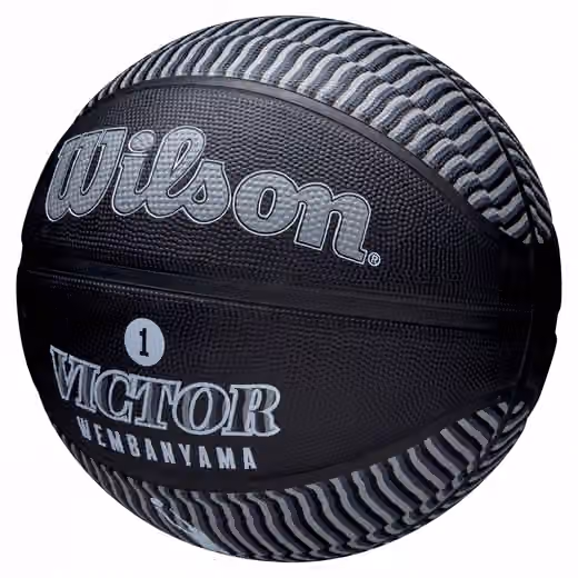 Victor Wembanyama San Antonio Spurs NBA Icon Outdoor Basketball (Size 7) view 4
