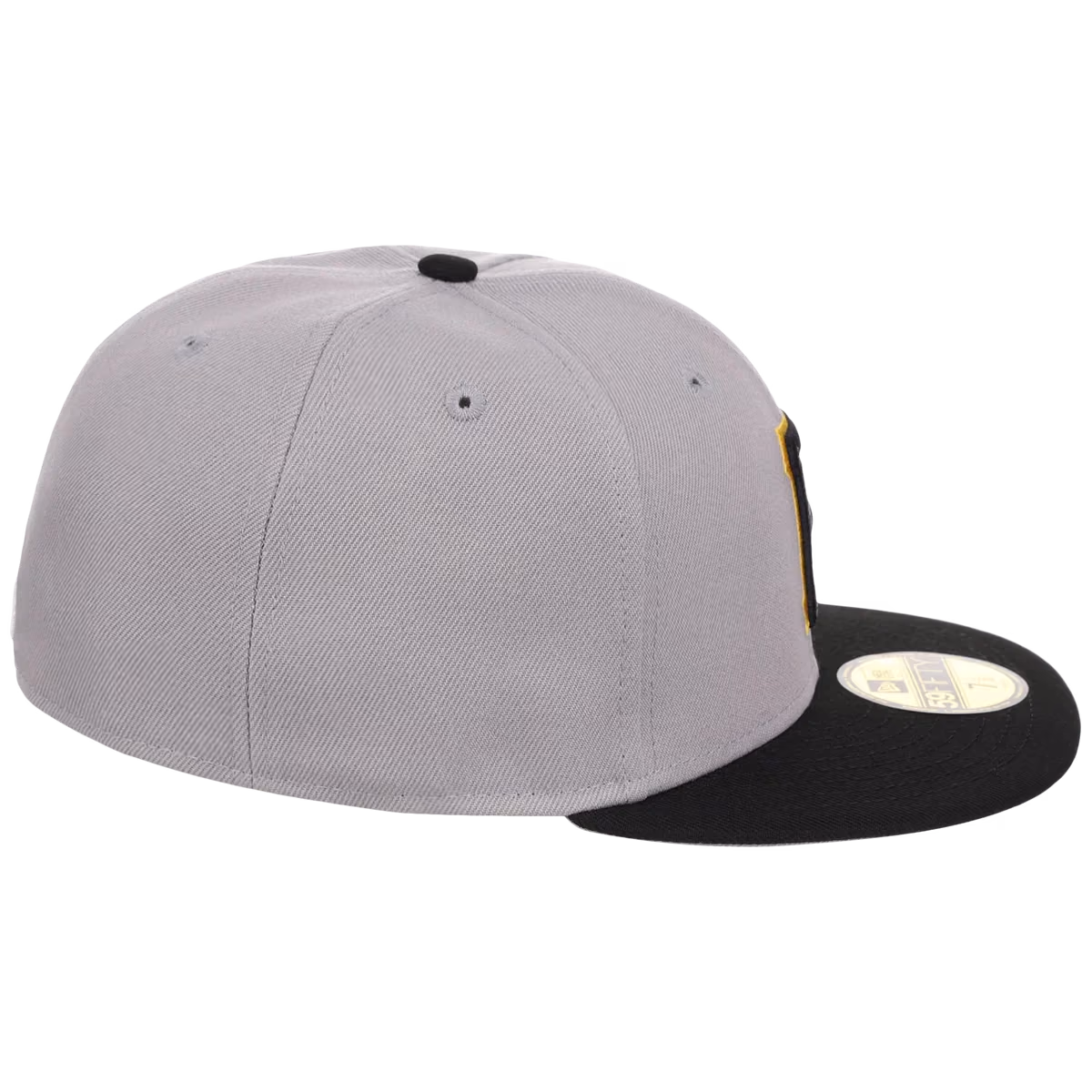 Pittsburgh Pirates MLB Cooperstown Authentic Collection New Era 59FIFTY (Gray/Black) detail view