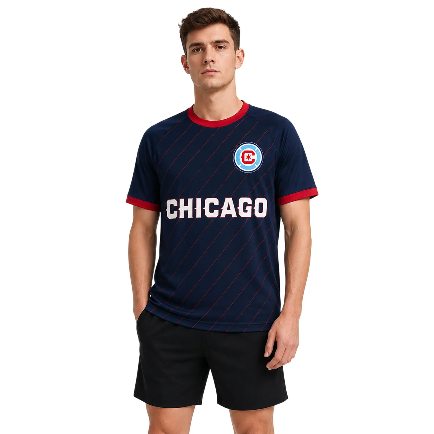 Chicago Fire Custom Soccer Jersey – Unique Name & Number