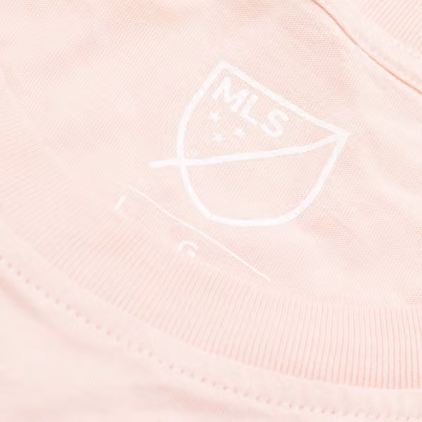 Inter Miami CF Primary Logo MLS T-Shirt Pink view 5