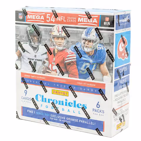 2022 Panini Chronicles Football NFL Mega Box view 1