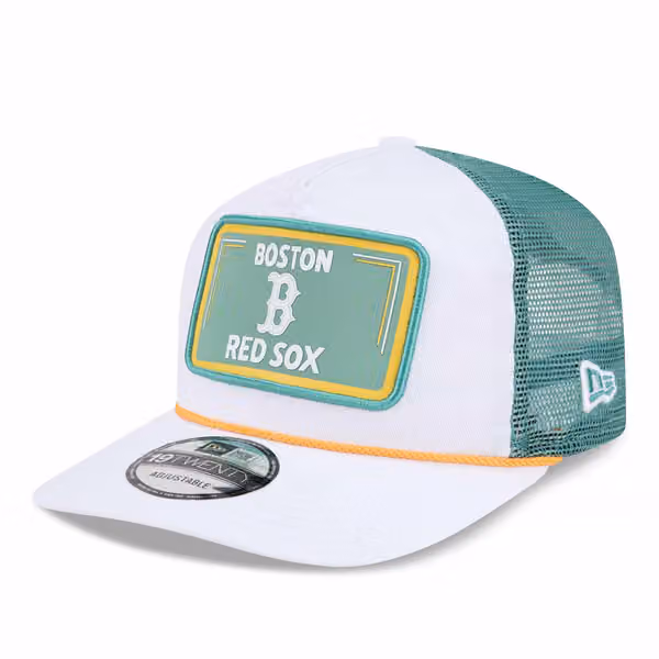Boston Red Sox 2026 MLB City Connect 19TWENTY Fan Pack Adjustable Trucker Cap White product photo