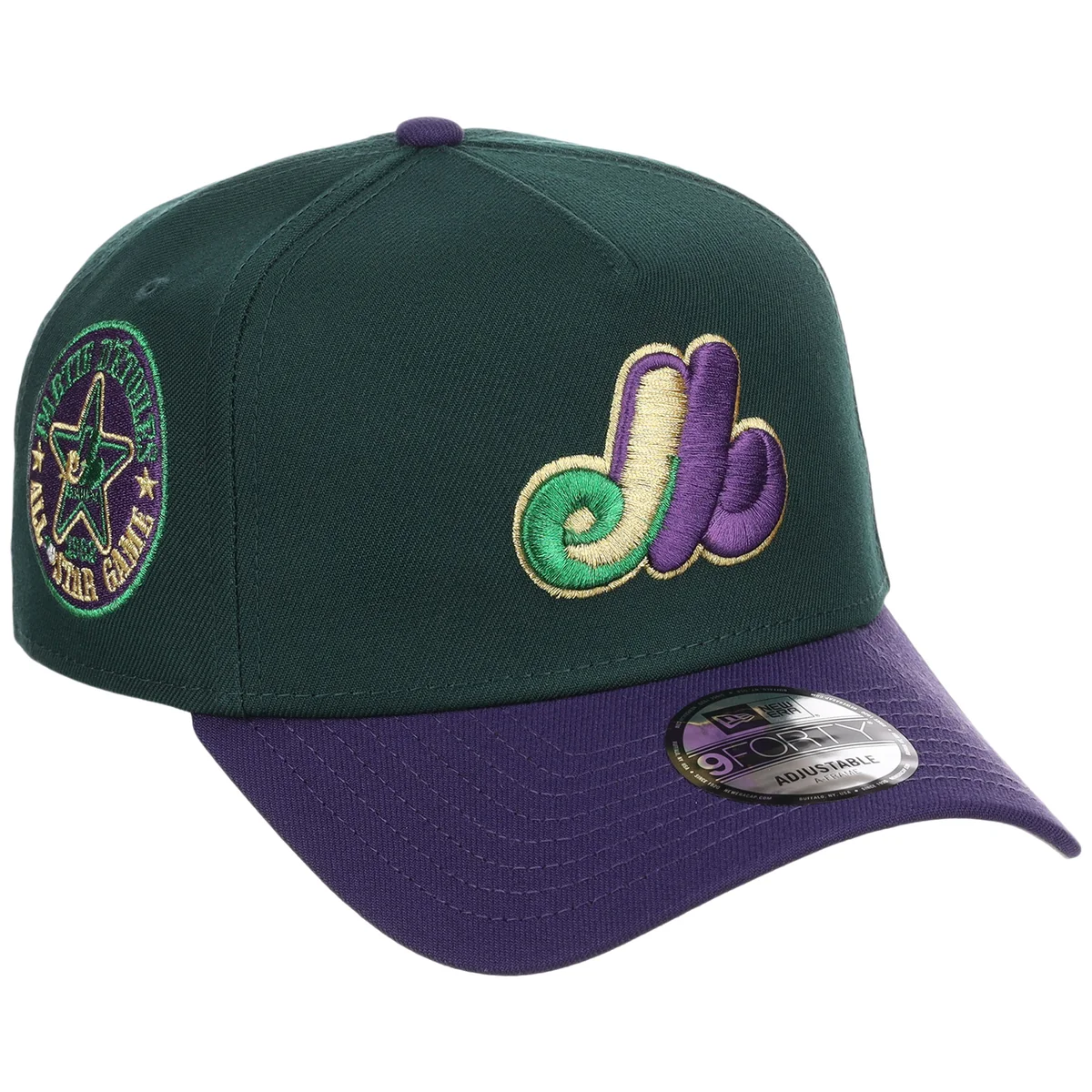 Montreal Expos MLB Joke's on You New Era 9FORTY A-Frame front view