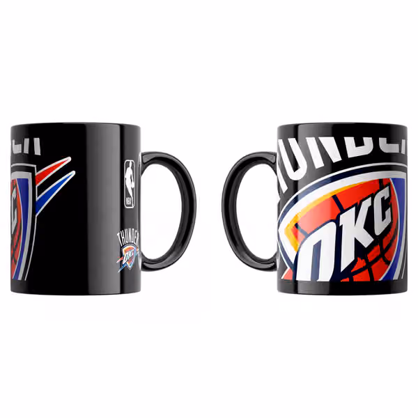 Oklahoma City Thunder Oversized Logo NBA Mug (330 ml) view 1