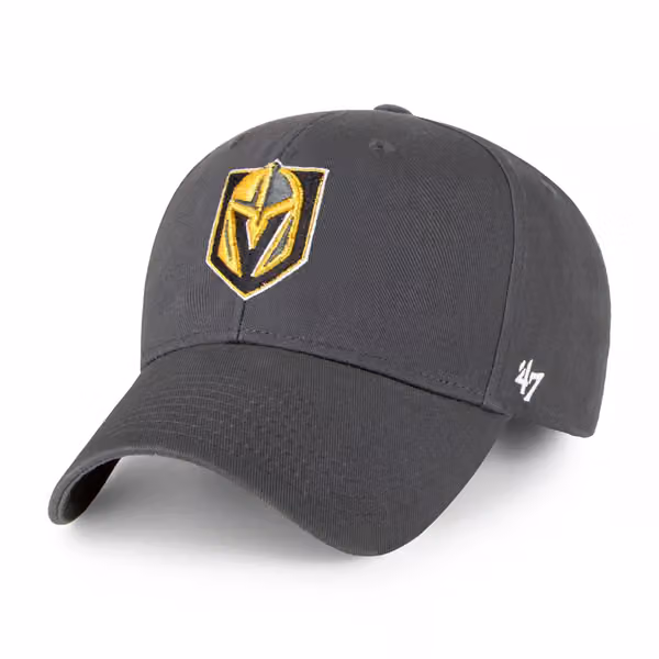 Vegas Golden Knights '47 MVP Legend Adjustable NHL Cap Charcoal product photo