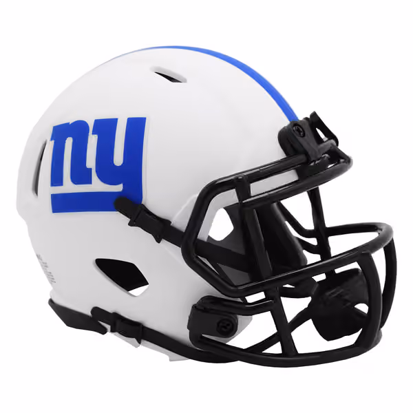 New York Giants Lunar Eclipse NFL Speed Mini Helmet view 1