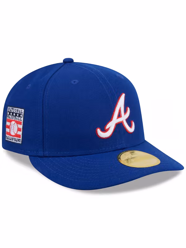 Atlanta Braves 2026 MLB Hall of Fame Low Profile 59FIFTY Fitted Cap Blue product photo