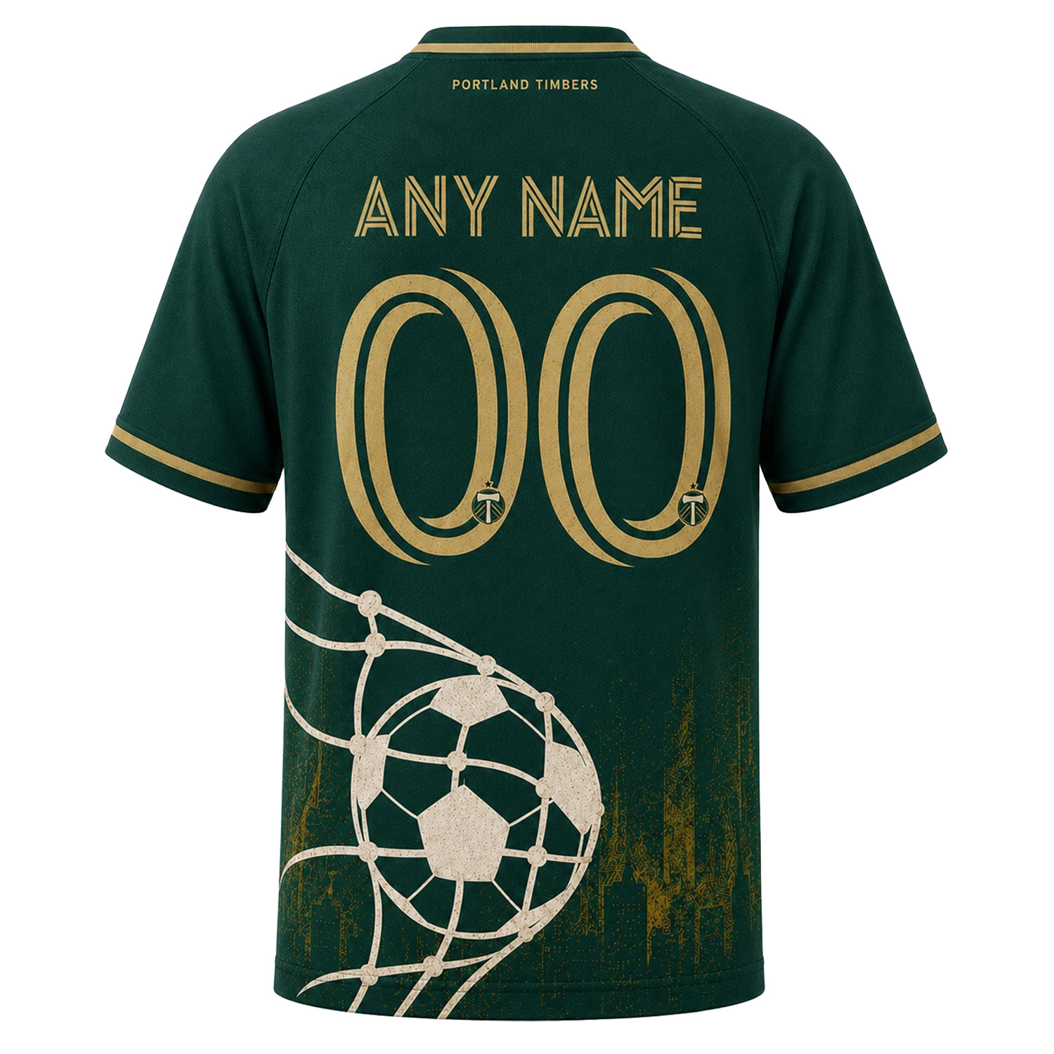 Portland Timbers Green Jersey – Vibrant Goal Graphic