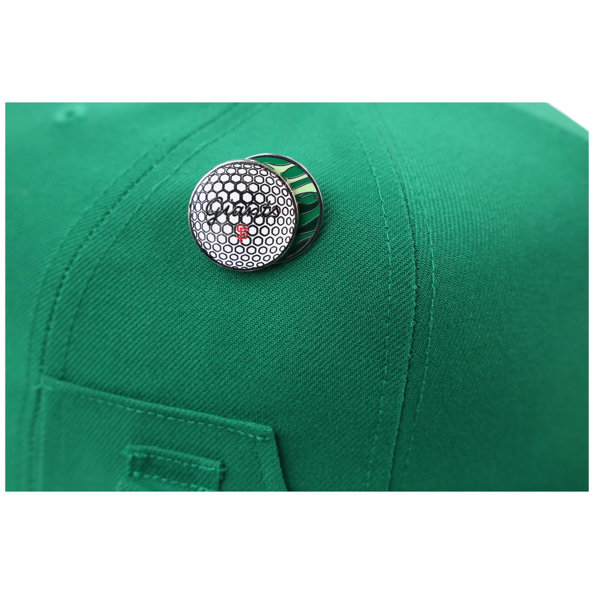 San Francisco Giants MLB Augusta Bloom New Era 59FIFTY w/ Golf Pin detail view