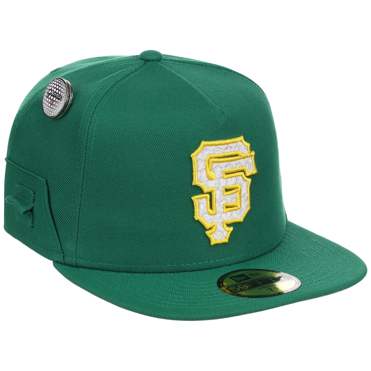 San Francisco Giants MLB Augusta Bloom New Era 59FIFTY w/ Golf Pin front view