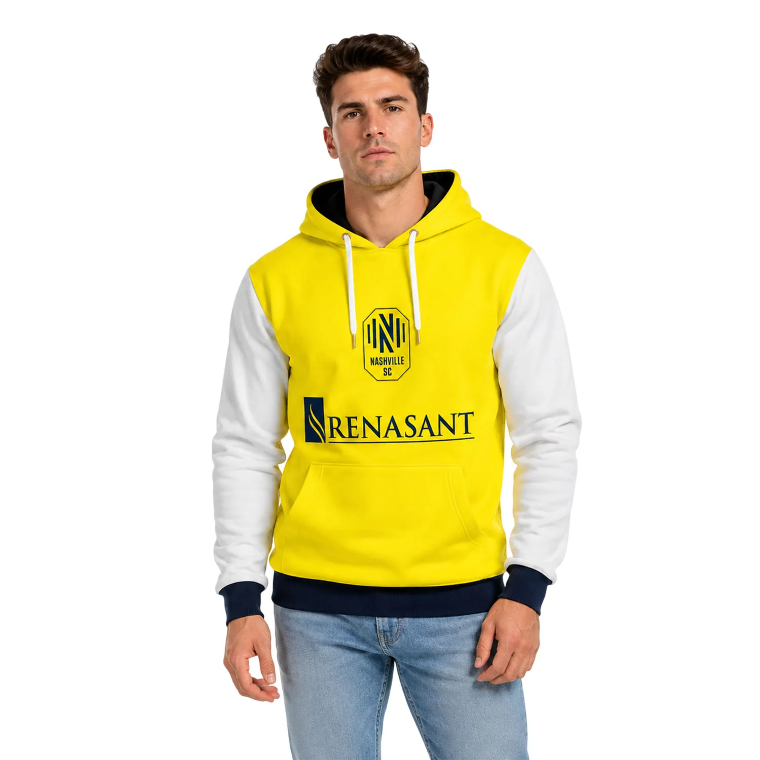 Yellow Nashville SC Hoodie Vibrant Varsity Style 2026