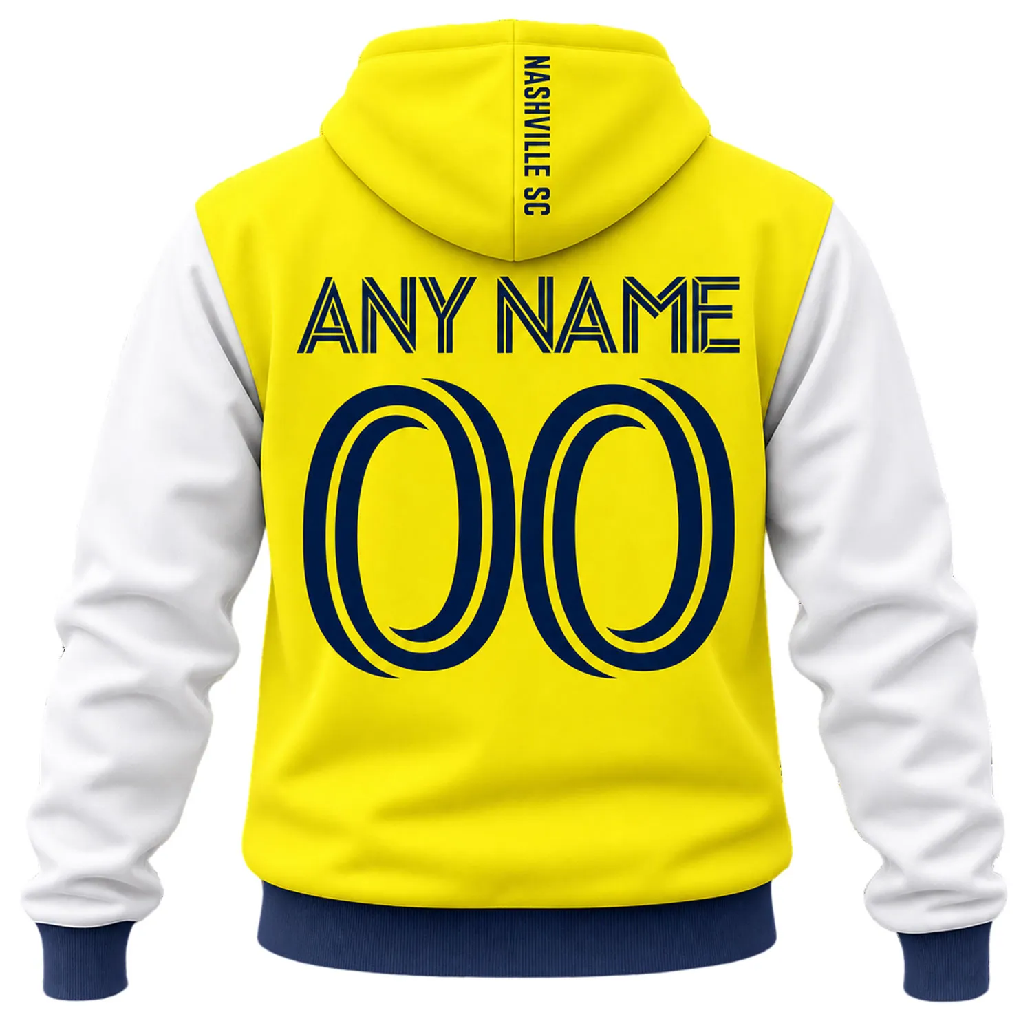 Yellow Nashville SC Hoodie Vibrant Varsity Style 2026