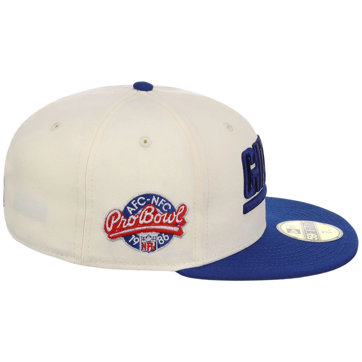 New York Giants NFL Chrome OTC New Era 59FIFTY detail view