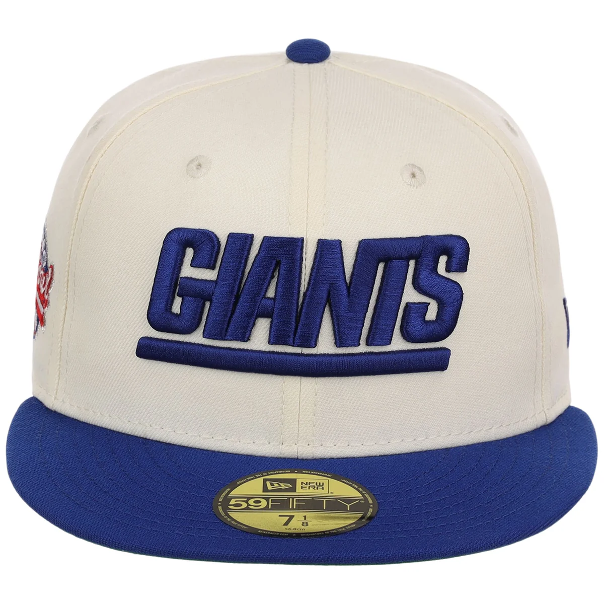 New York Giants NFL Chrome OTC New Era 59FIFTY detail view