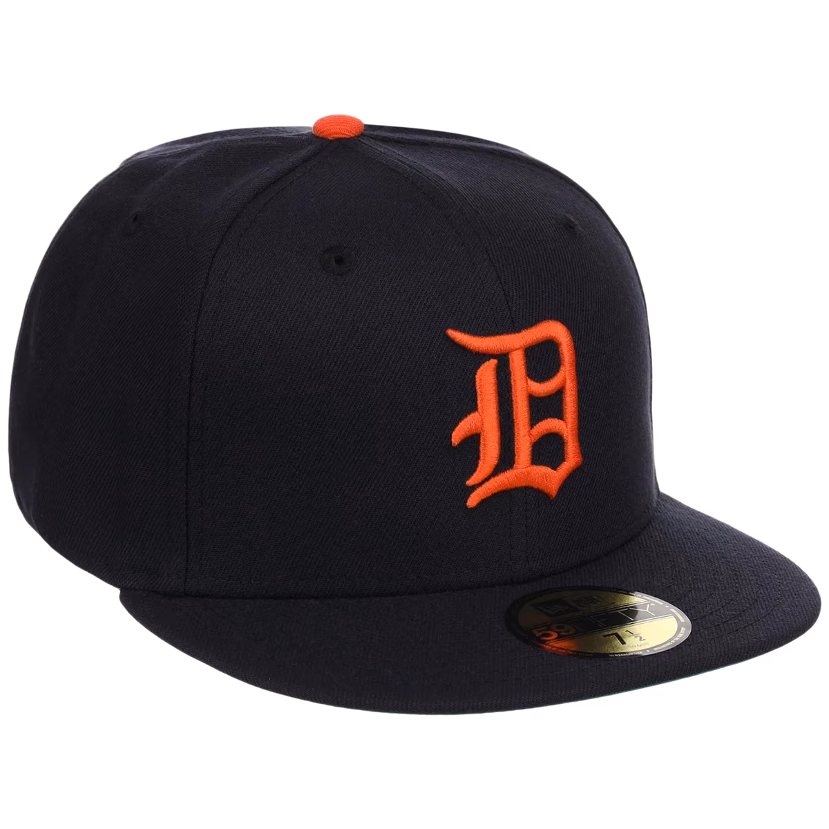 Detroit Tigers MLB Cooperstown Authentic Collection New Era 59FIFTY (Navy/Navy) front view