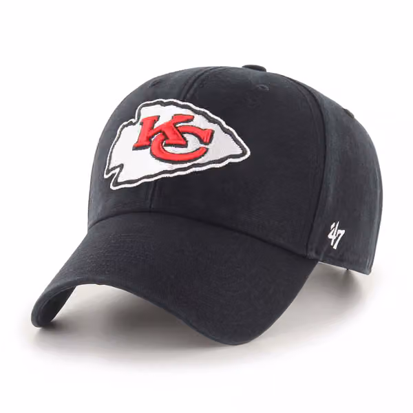 Kansas City Chiefs '47 MVP Legend Adjustable NFL Cap Black product photo