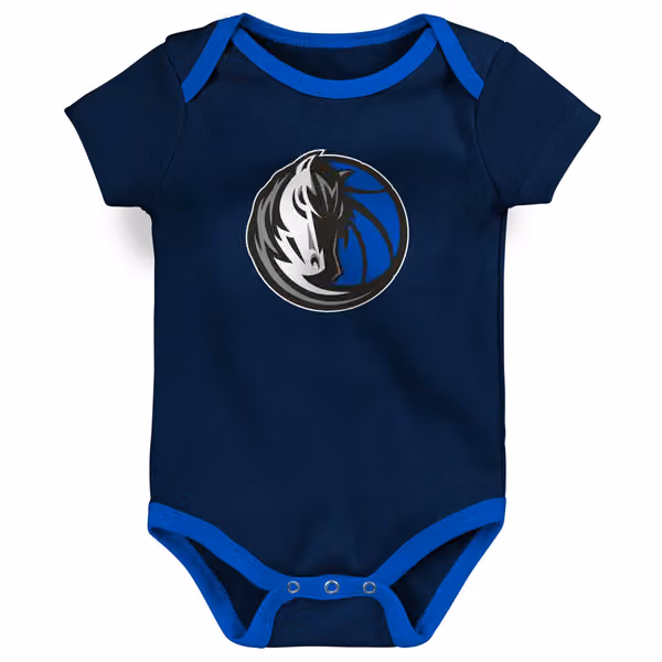Dallas Mavericks NBA Draft Pick Baby Body & Blanket Set view 2