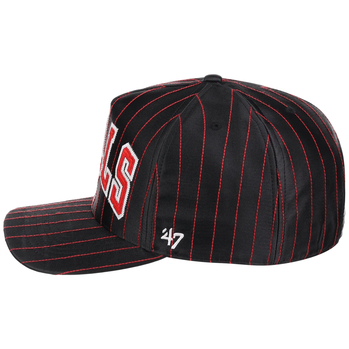 Chicago Bulls NBA Champ '47 Hitch Collection - Satin Pinstripe (Red/Black) detail view