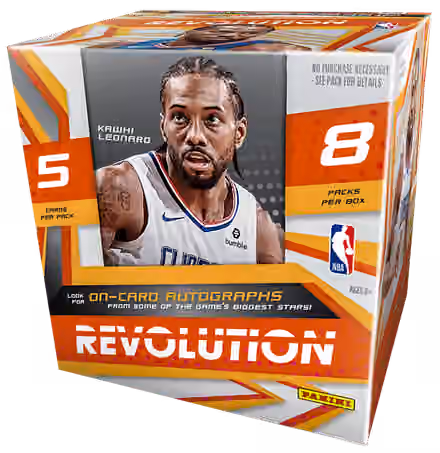 2019/20 Panini Revolution Basketball Hobby Box NBA view 1