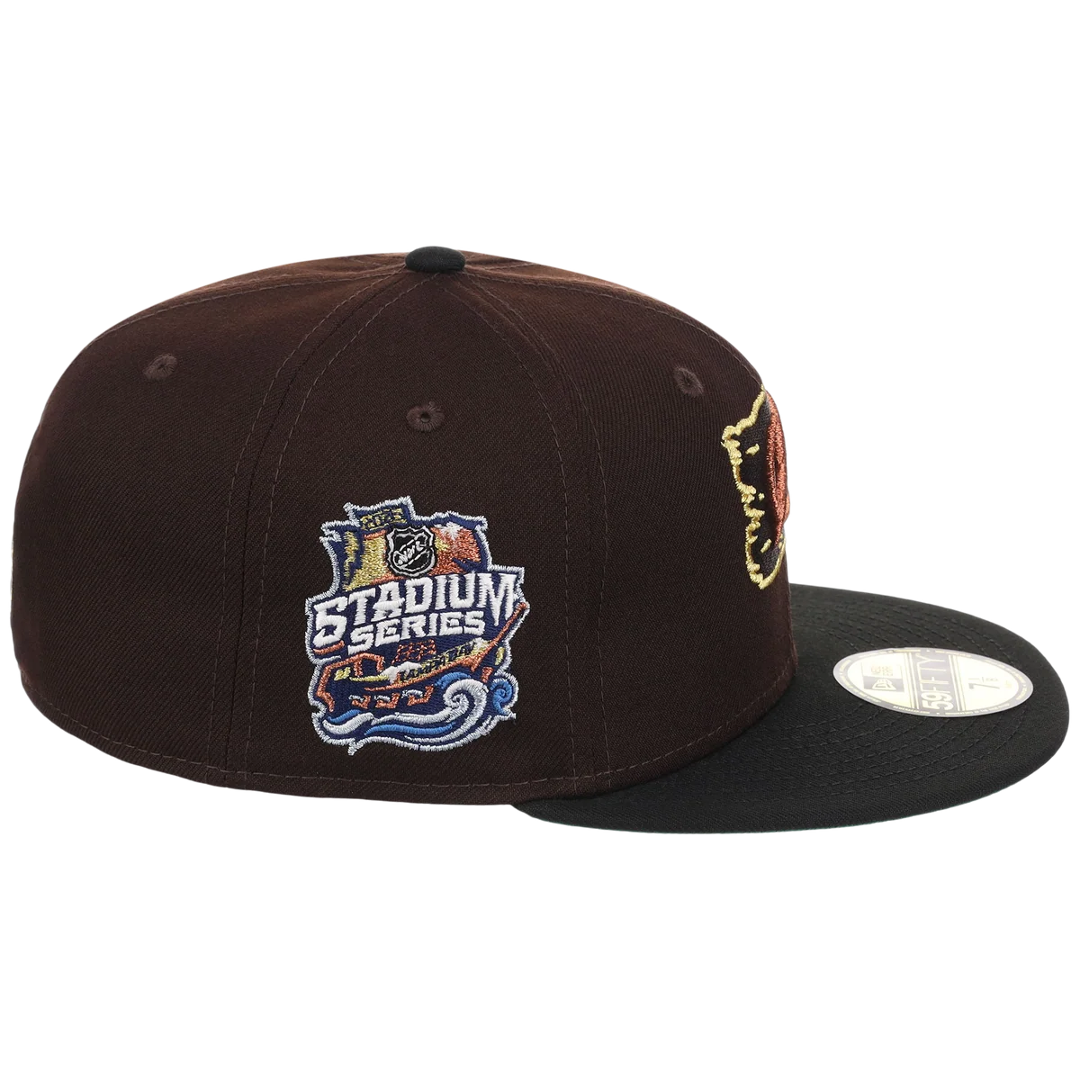 Tampa Bay Lightning NHL Stadium Series New Era 59FIFTY detail view