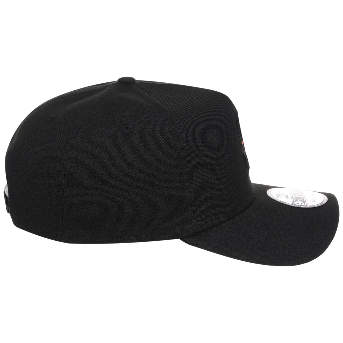 Seattle Mariners MLB Black x Rust FASHION CORE New Era 9FORTY A-Frame detail view