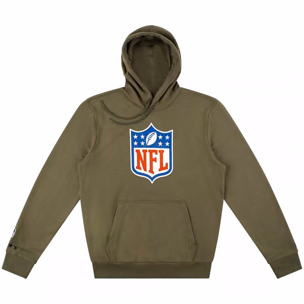 NFL Shield Camo Wordmark New Era NFL Hoodie view 1