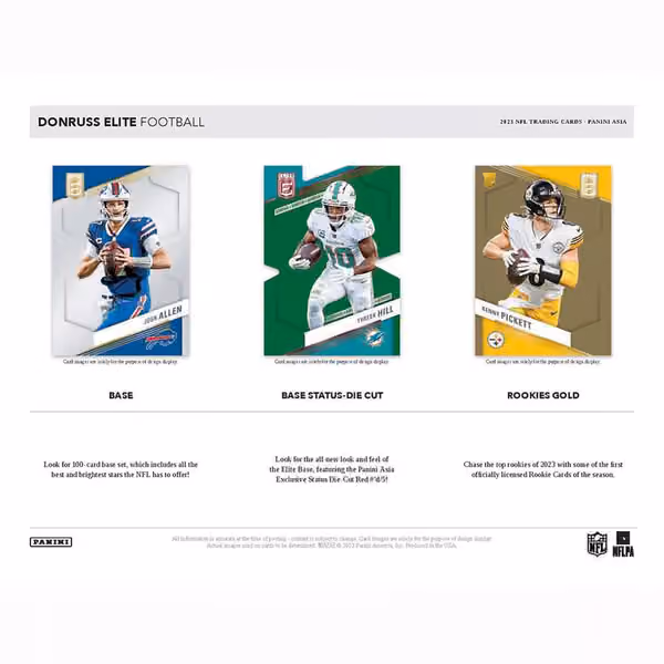 2023 Panini Donruss Elite Football NFL Tmall Asia Box view 2