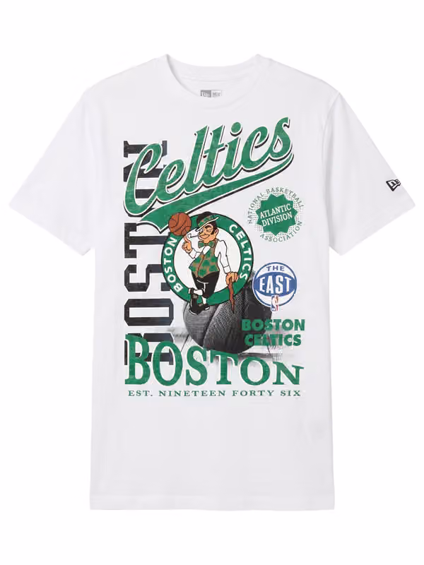 Boston Celtics Division Oversized NBA T-Shirt White view 1