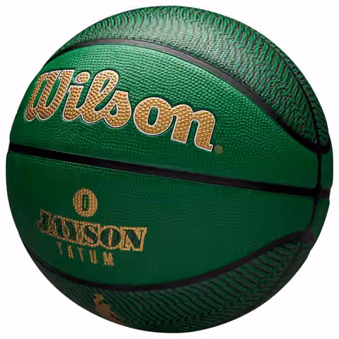 Jayson Tatum Boston Celtics NBA Icon Outdoor Basketball (Size 7) view 6