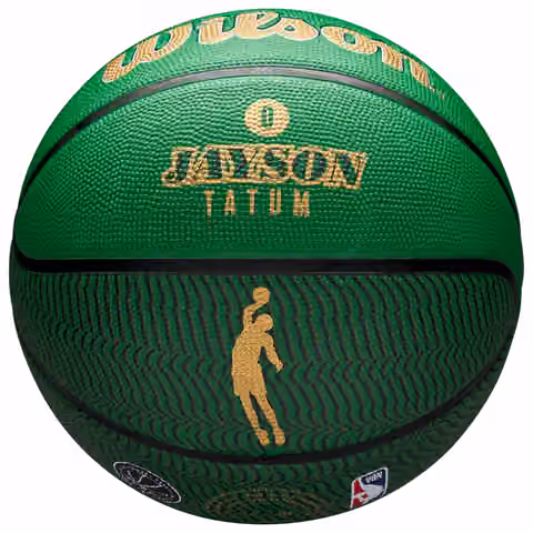 Jayson Tatum Boston Celtics NBA Icon Outdoor Basketball (Size 7) view 5