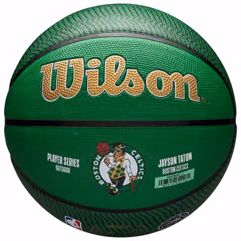 Jayson Tatum Boston Celtics NBA Icon Outdoor Basketball (Size 7) view 4