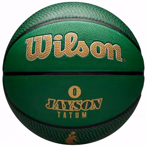 Jayson Tatum Boston Celtics NBA Icon Outdoor Basketball (Size 7) view 1