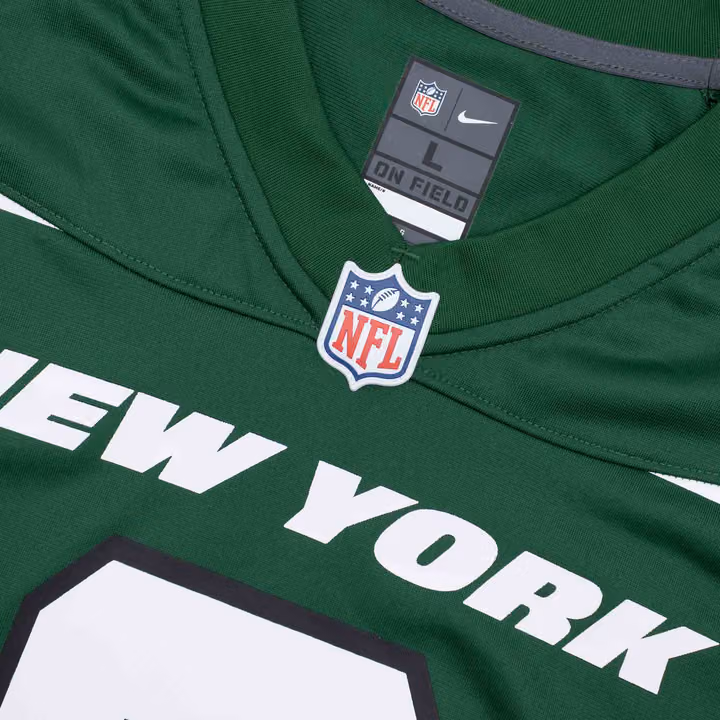 Zach Wilson #2 New York Jets Nike Game NFL Football Jersey Green view 5